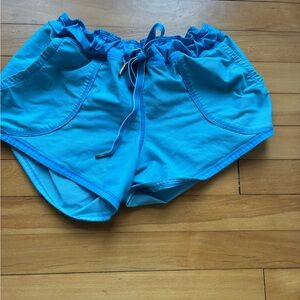 Lululemon Athletica Blue Athletic Shorts Lightweight Performance
